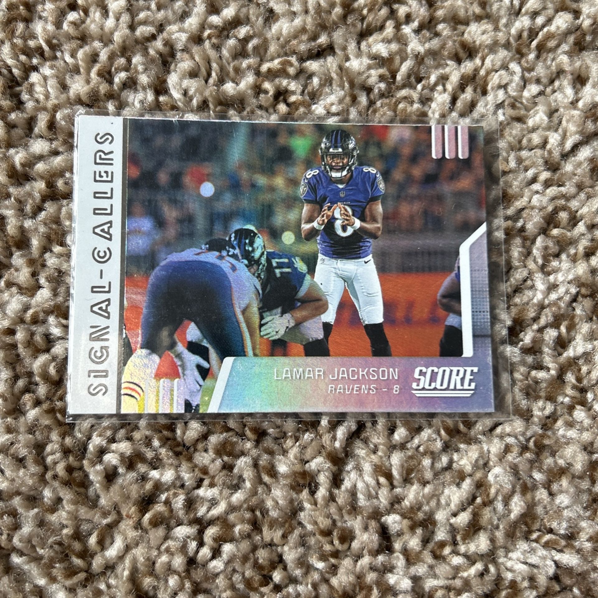 Lamar Jackson Signal Caller Card (2019)