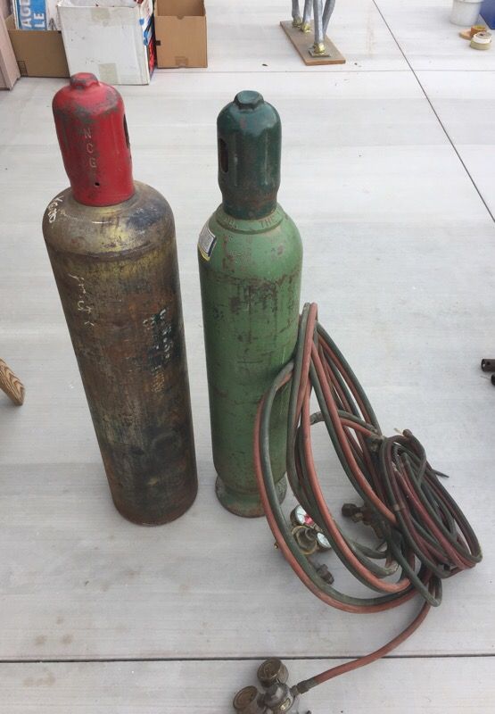 Oxygen Acetylene Tanks & More
