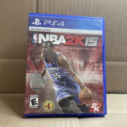 PlayStation 4 Game PS4 NBA 2K15