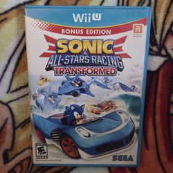 Sonic and All Stars Racing Transformed for Nintendo Wii U