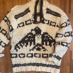 Indian Cowichan Sweater