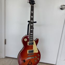 Silvertone Les Paul Electric Guitar