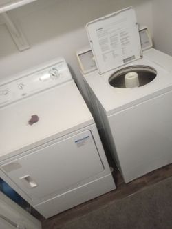 Washer & Dryer