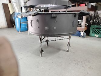 Refurbished fire pit