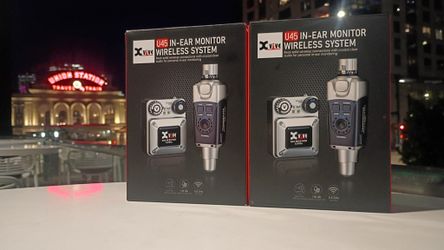 x 2 - Xvive U45 In-Ear Monitor Wireless Systems ($140 Each) Or ($225 For both)