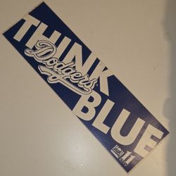 Dodgers Vintage Sticker 