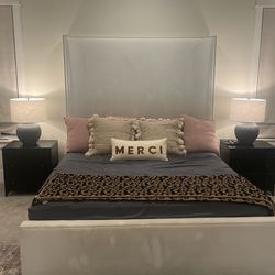 Velvet Bed Frame 
