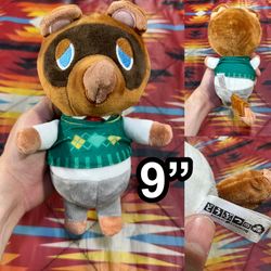Animal Crossing New Leaf Tom Nook 9” Plush Nintendo SAN-EI CO