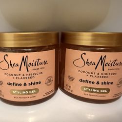 Shea Moisture Styling Gel 2 x $14