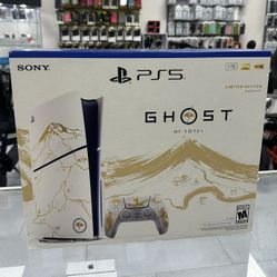PlayStation 5 Disc Ghost Of Yotei Bundle 1TB! Finance For $50 Down Payment!!
