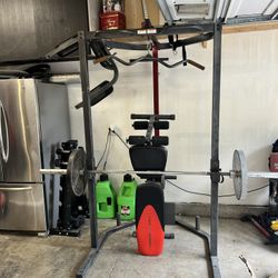 Multi Use Weight Rack 