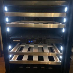 🔥 RARE LIKE-NEW Wine Enthusiast Vinothèque Café Dual Zone Undercounter Wine Cellar - $699 OBO! 🔥 (46-Bottle Beast - Barely Used!)