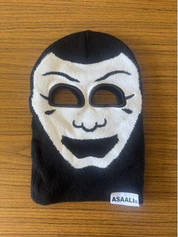 Asaali Ski Mask “Smile Now Cry Later”