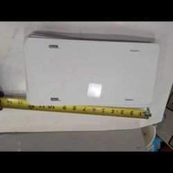 6" x 10" Aluminum License plate blanks.  Quantity 30.