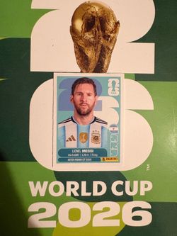 Messi Panini World Cup sticker