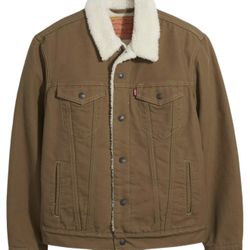 NEW, Men’s Levi’s Sherpa Trucker Jacket SZ XL