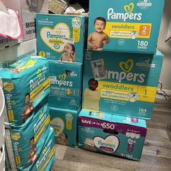 Diapers Pampers Brand 