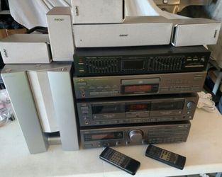 Complete A/V sound system JVC / Sony