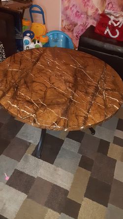 Table, end table and recliner combo