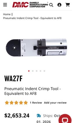 Crimp tool WA27F