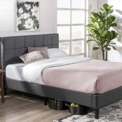 Zinus Upholstered Bed Frame