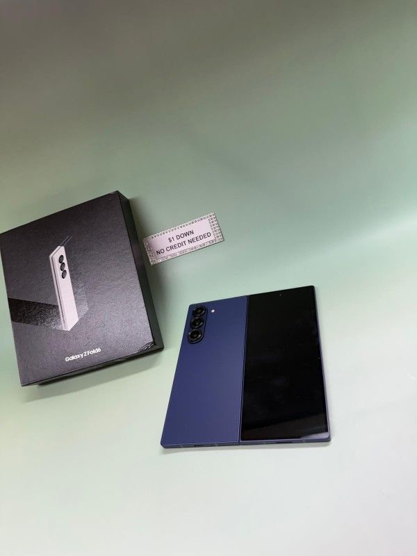 Samsung Galaxy Z Fold 6 5G - Only $1 Today Pay The Rest Later!