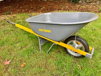 True Temper Never-Flat Wheelbarrow
