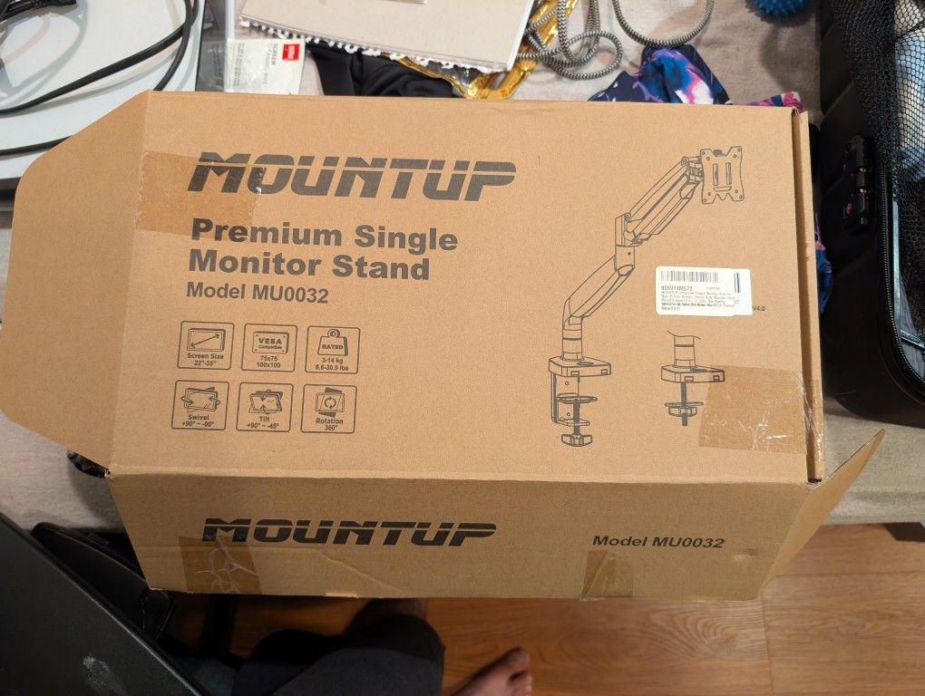 Mountup Single Monitor Stand