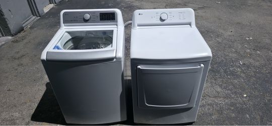 LG Top Load Washer and Dryer Set