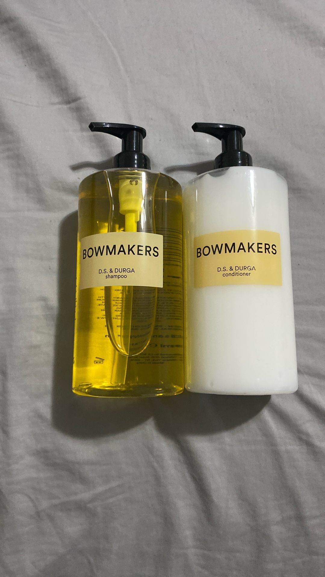 Bowmakers shampoo and conditioner