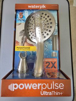 Waterpik PowerPulse Ultra Thin+Shower Head