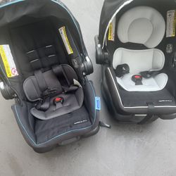 Graco SnugRide 35 Infant Car Seats – Black & Gray (2 Available!)