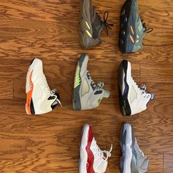 Jordan's And Yeezys Size 9.5 And Size 12