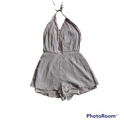 Kendall and Kylie Halter Romper Short, Women's