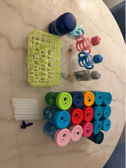 Zak Designs, Dr. Brown's, and Thermos Kids Bottle and Cup Bundle