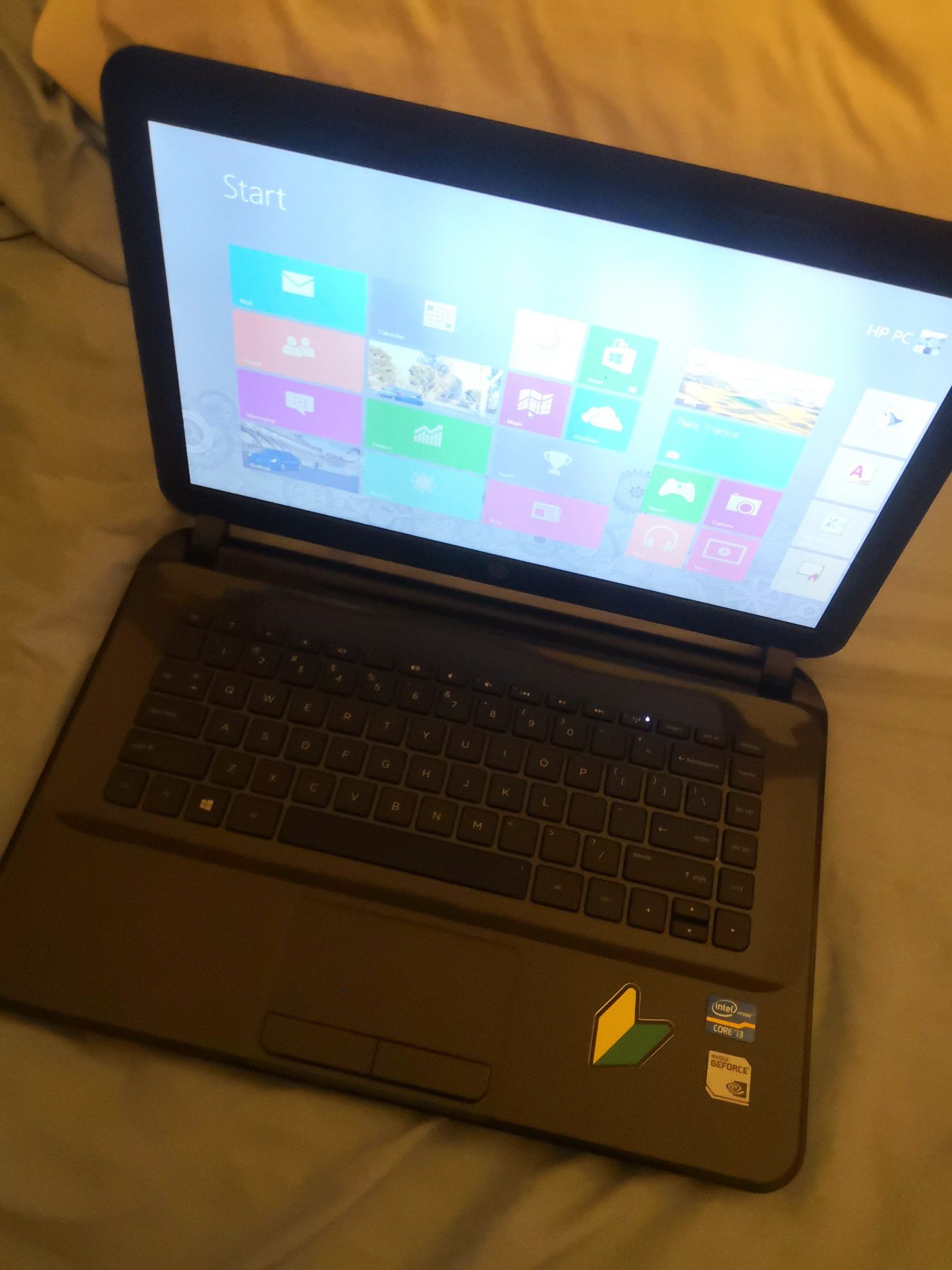 HP 14-D004TX Notebook PC Laptop intel core i3