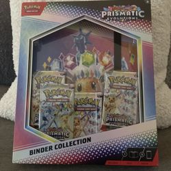 Pokemon Prismatic Evolutions Binder Collection
