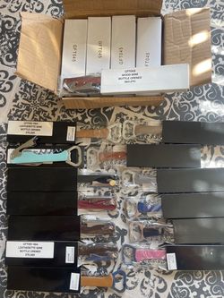 Premium Laserable Wine Openers & Corkscrews Lot (38 Pcs)