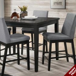 Counter Height Dining Table Set