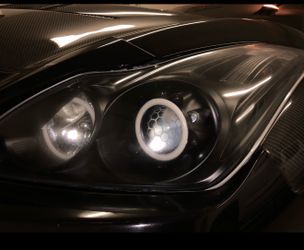 2012 G37 coupe RGB halo headlights