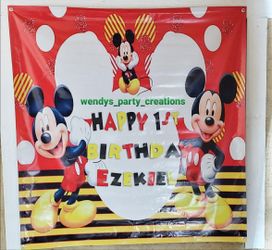 Party Backdrop/Banner