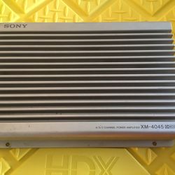 SONY 4 CHANNEL POWER AMPLIFIER 