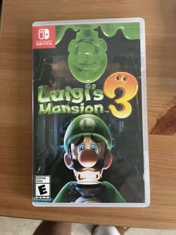 Nintendo Switch Luigi Mansion 3 