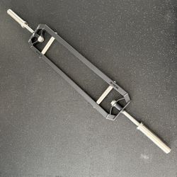 Rogue // MG-4F Multi Grip Bar - Matte Black / Stainless - Short Sleeves RA2627-BLACK-MT-SS