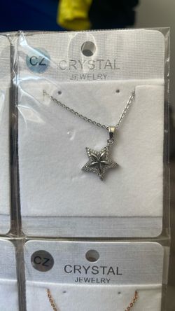 Silver Necklace (star)