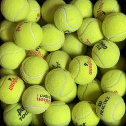 100 Used Tennis Balls