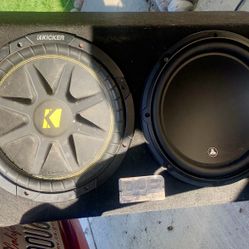 12” Subwoofer DUB Bandpass Enclosure & Subs