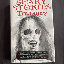 Scary Stories Treasury by Alvin Schwartz Book 