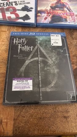 Harry Potter blue ray