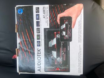 Stereo Audiotek AT-68BTN Doble DIN Nuevo Bluetooth Touchscreen